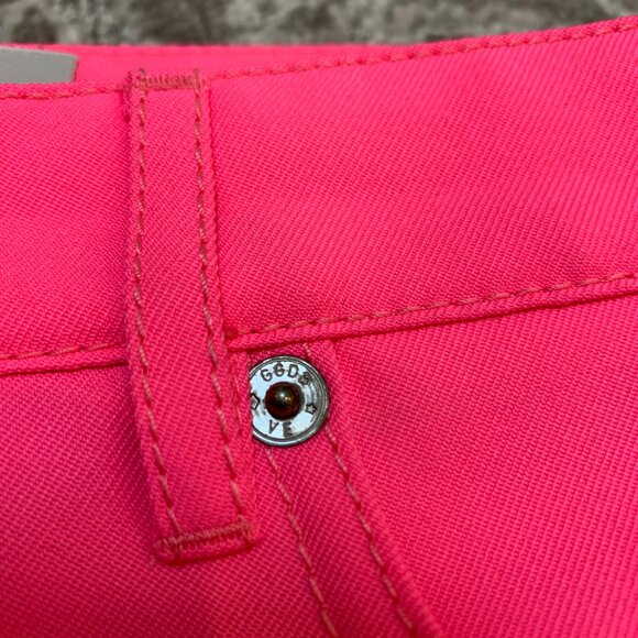 Golden Goose Denim Hot Pink Jeans - Made in Italy - size 40 - Picture 10 of 12